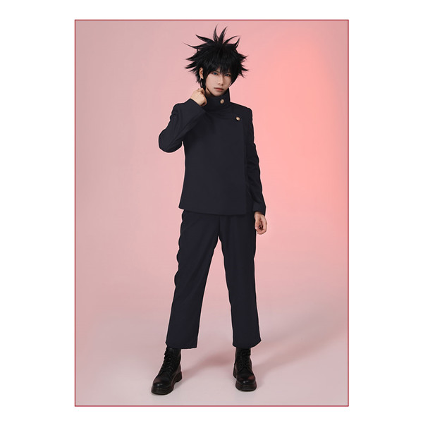 コストモ製　呪術廻戦　伏黒恵　制服　XLサイズ　コスプレ衣装　トレンカ付き Vings(ヴィングス) / 呪術廻戦 伏黒恵 制服