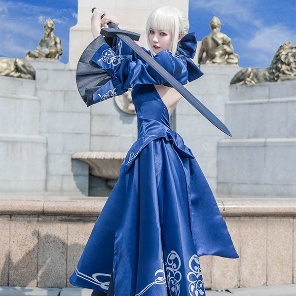 fate/grand Order fgo衣装 セイバー／アルトリア・ペンドラゴン［オルタ］ドレスVer. Saber 黒セイバー コスプレ衣装 Saber コスチューム 黒化 コスプレ衣装 学園祭 イベント 文化祭 仮装 変装