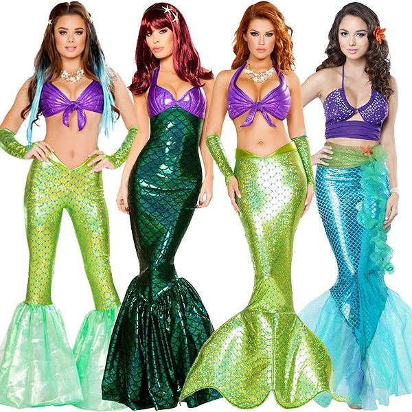 人魚姫 ハロウィン 衣装 ディズニー マーメイド ハロウィン 人魚姫 コスプレ 衣装 ドレス マーメイド レディース ハロウィン 衣装 仮装 コス コスチューム 大人 セクシー ハロウィン 衣装