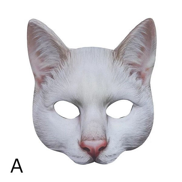 Vings(ヴィングス) / コスプレ 猫顔マスク 猫 ハロウィン 可愛い 仮装