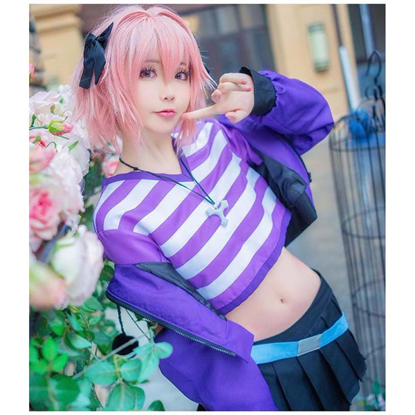 Fate FGO アストルフォ コスプレ衣装 フルセット2着+ウィッグ付き Fate