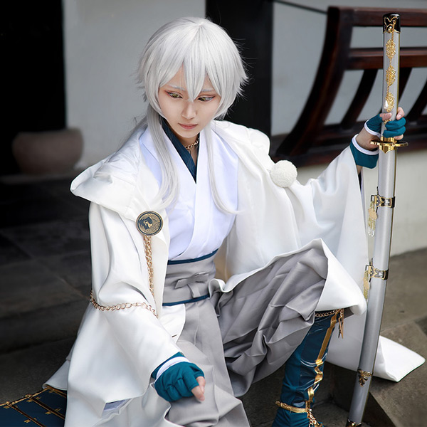 刀剣乱舞 鶴丸国永 コスプレ衣装 - コスプレ