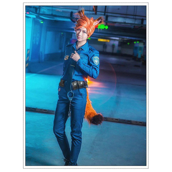 ディズニー ズートピア ジュディ・ホップス ニック・ワイルド 警察官 コスプレ・衣装のVings