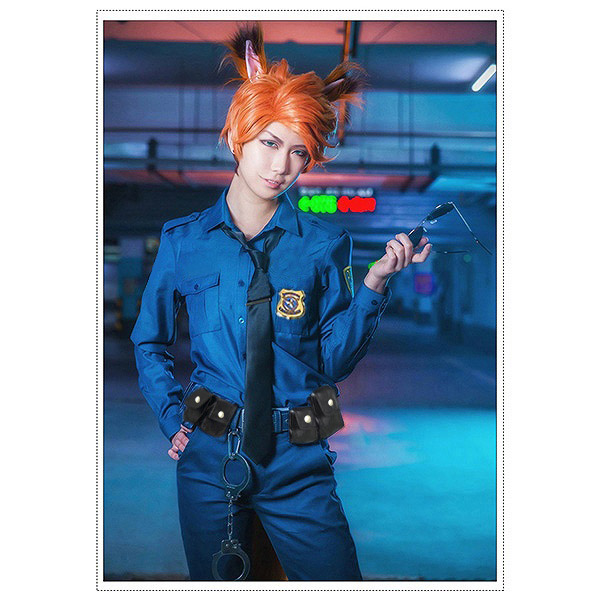 ディズニー ズートピア ジュディ・ホップス ニック・ワイルド 警察官 コスプレ・衣装のVings