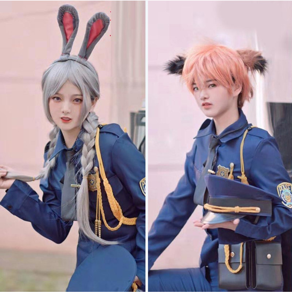 ディズニー ズートピア ジュディ・ホップス ニック・ワイルド 警察官 コスプレ・衣装のVings