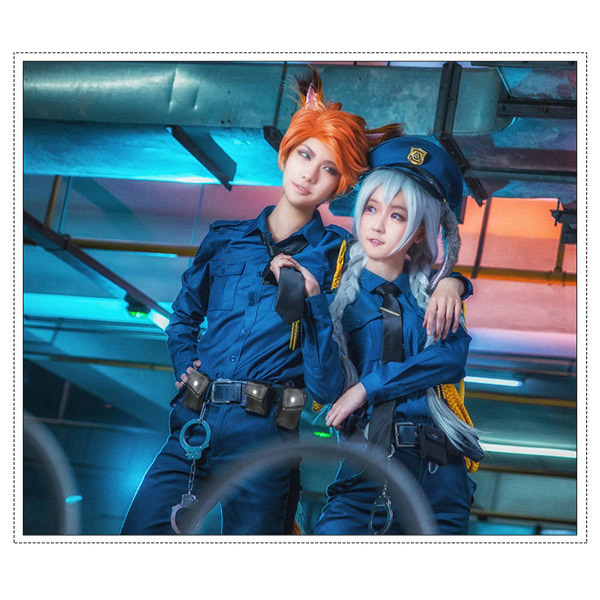 ディズニー ズートピア ジュディ・ホップス ニック・ワイルド 警察官 コスプレ・衣装のVings