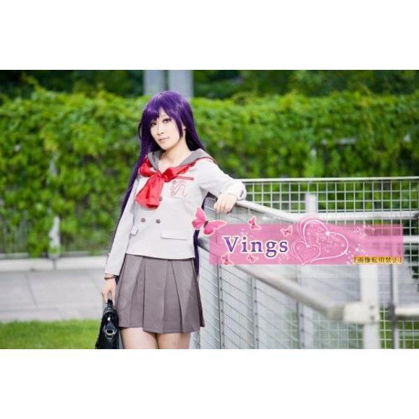 美少女戦士セーラームーン 火野レイ 学校制服 コスプレ衣装 ウィッグ追加可 コスプレ・衣装のVings