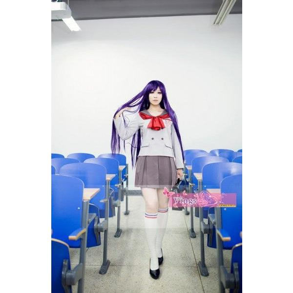 美少女戦士セーラームーン 火野レイ 学校制服 コスプレ衣装 ウィッグ追加可 コスプレ・衣装のVings