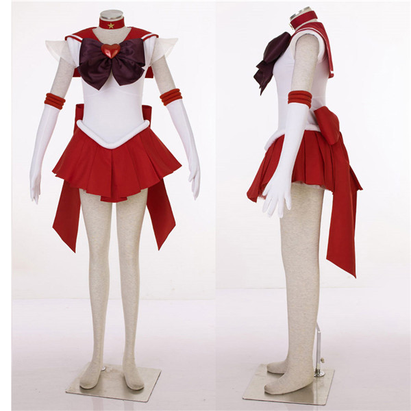 火野レイ 美少女戦士セーラームーン コスプレ衣装 美少女戦士セーラームーン火野レイ マーズエナメル コスプレ衣装 靴 ウィッグ コスプレ・衣装のVings