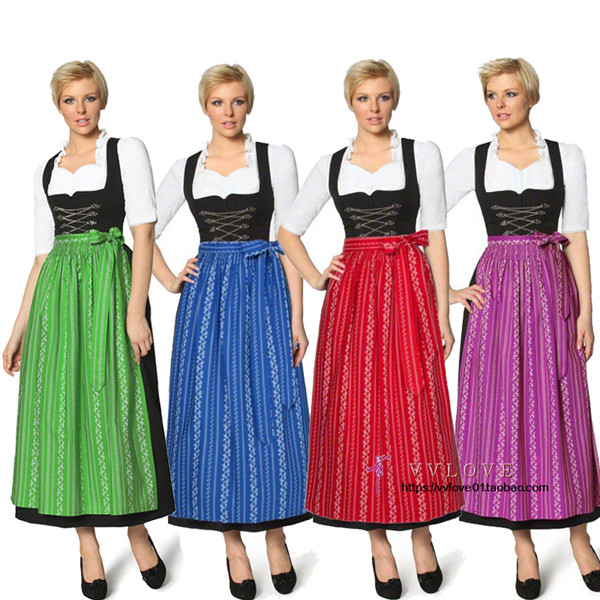 お手入れしやすい近代品ですドイツ系の民族服　ディアンドル