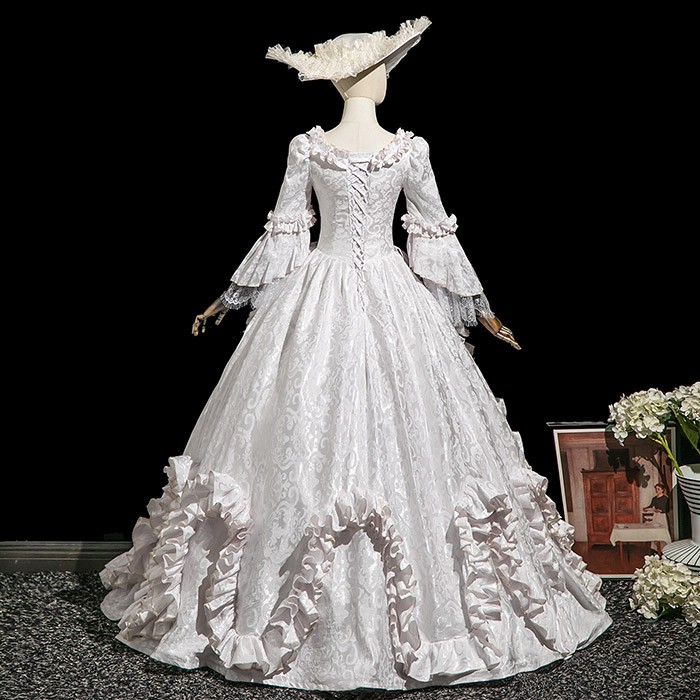貴族 ドレス 油絵風 お姫様 衣装 カラードレス ロング 宮廷 王族服 お嬢様 舞台衣装 復古 ジュリエット ヨーロッパ ステージ衣装 オペラ声楽 撮影 西洋ドレス レディース ロングドレス 貴族ドレス 中世 貴婦人 ワンピース 演出服 演劇 ハロウィン 女性 コスプレ・衣装のVings