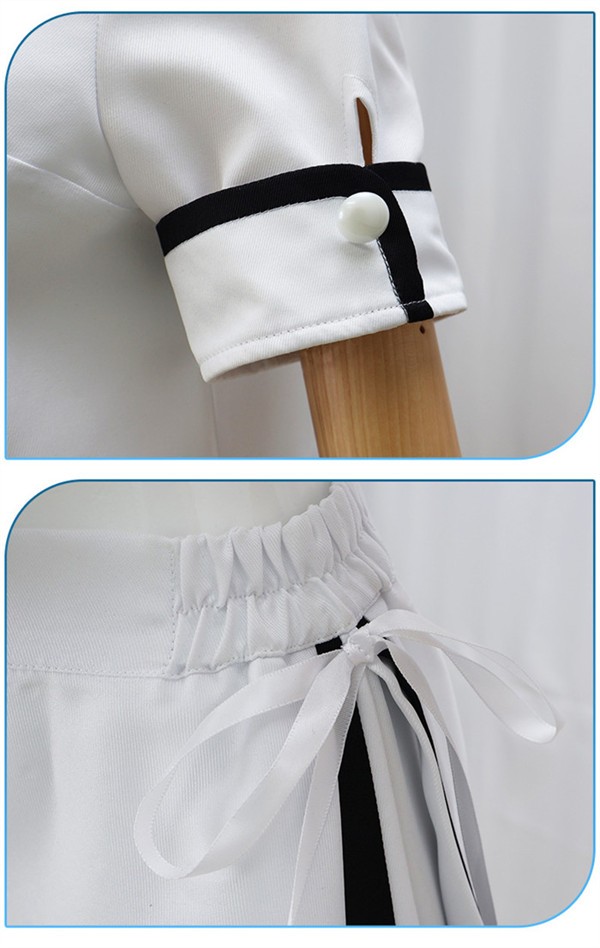 Summer Pockets 鳴瀬しろは JK制服 コスプレ衣装セット 制服 学生服風 ウィッグ コスチューム 仮装 イベント 学園祭 演劇 舞台 ステージ 撮影 学芸会 文化祭 ハロウィン コスプレ・衣装のVings