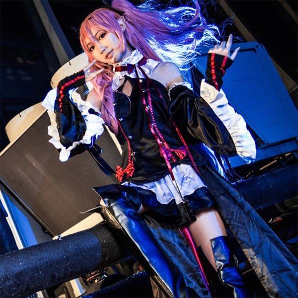 クルル・ツェペシ 終わりのセラフ 終わセラ コスプレ衣装 クルル ツェペシ コスプレ 衣装 ウィッグ 靴 コスチューム 仮装 イベント 学園祭 演劇 舞台 ステージ 撮影 学芸会 文化祭 ハロウィン コスプレ・衣装のVings