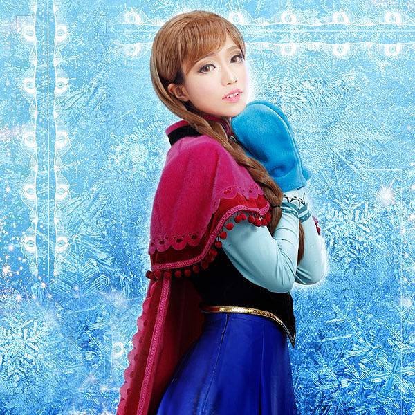 オンラインストア入荷 ディズニー アナと雪の女王 アナ 漢服 Mサイズ 