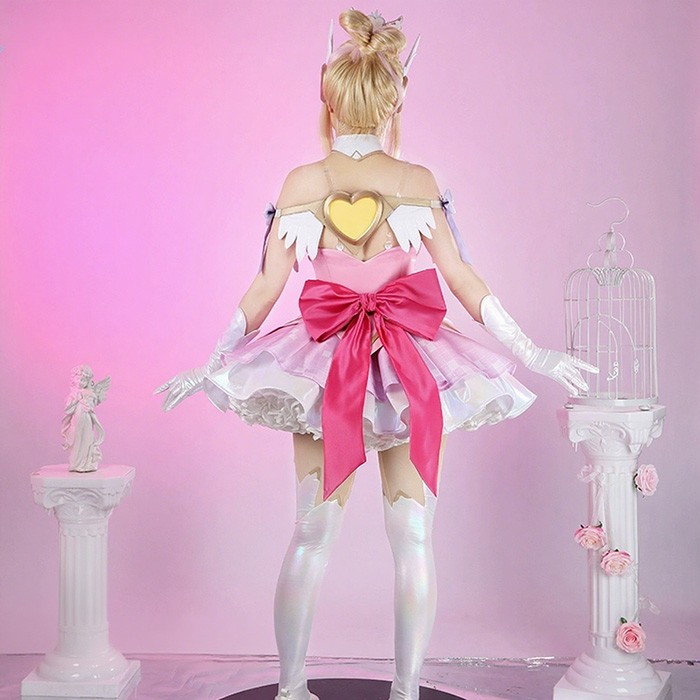 オーバーウォッチ2 Overwatch2 OW2 ジュノ Juno 魔法少女 コスプレ衣装 コスチューム ロリータ cosplay イベント 演出服 アニメ 変装 仮装 ハロウィン 学園祭 文化祭 学芸会 コスプレ・衣装のVings