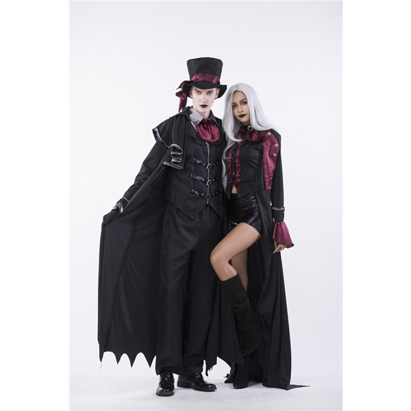 ハロウィン衣装 魔女 仮装 伯爵 悪魔 女王 カップル ウィッチ 男性用 女性用 大人用 ワンピース コスチューム ヴァンパイア 衣装 吸血鬼