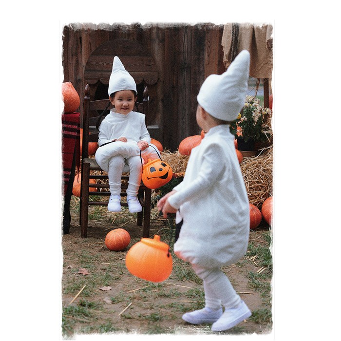 子供 ハロウィン 衣装 おばけ ゴースト コスプレ 仮装 90〜120cm キッズ 男の子 女の子 コスチューム パーティーグッズ 可愛い 文化祭 学園祭 イベント 余興 コスプレ・衣装のVings