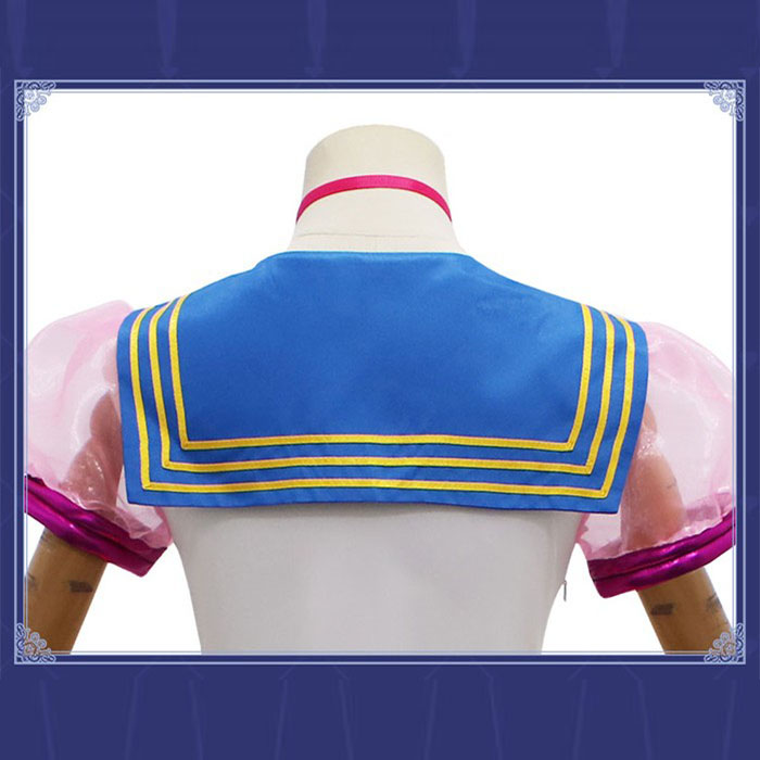 美少女戦士セーラームーン 月野うさぎ風 コスプレ衣装 セーラー服 全セット レディース アニメ 二次元 キャラクター 仮装 衣装 ウィッグ 追加可 コスプレ・衣装のVings