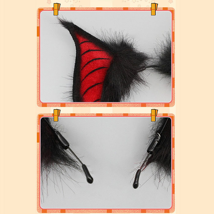 2点セット カチューシャ 翼 ハロウィン 仮装 悪魔 ヴィラン デビル レッド パープル ブラック コスプレ用 しっぽ 尾 ヘアアクセサリー 耳飾り かわいい セクシー 可愛いコスプレ 小物 撮影 グッズ レディース 大人 女性 ハロウィン コスチューム コスプレ・衣装のVings
