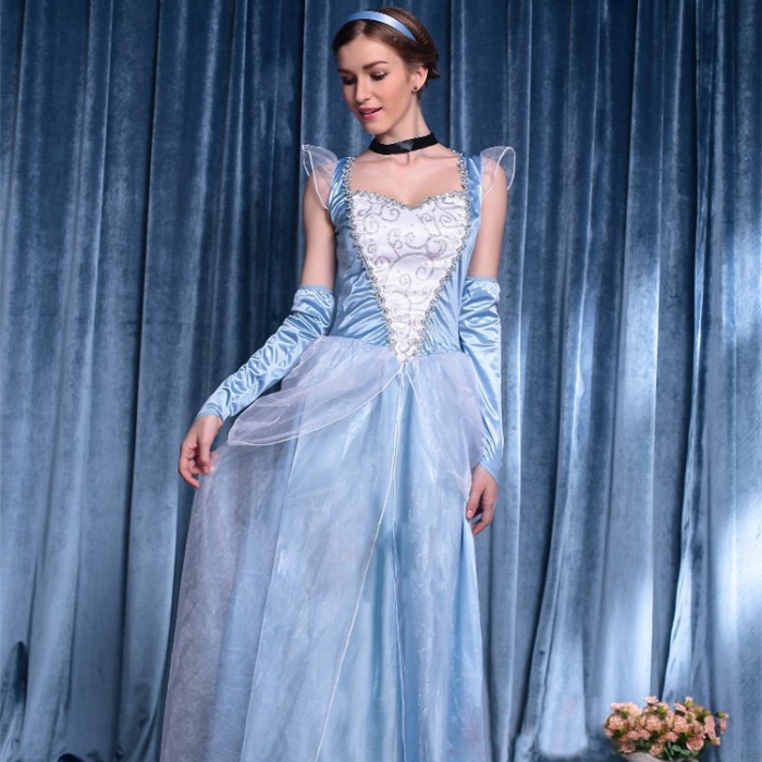 ハロウィン ディズニーシンデレラ様ドレス Frozen アナと雪の女王 アイーシャElsa マキシCOSPLAY映画 大人用 クリスマス 成人DS女性は服装に 公演服ハロウィン 仮装 ディズニー 大人 ハロウィン 衣装 女性用 コスチューム コスプレ・衣装のVings