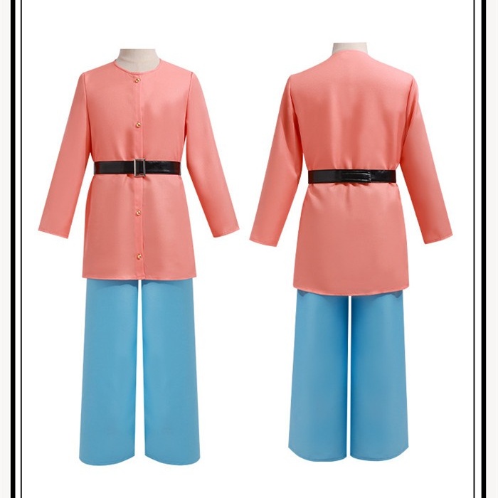 ハロウィン コスプレ 衣装 姫 と7人の小人たち 風 コスチューム ハロウィン レディース メンズ ペア 二次元 アニメ風 コスプレ服 仮装 イベント パーティー レッド イエロー グリーン ピンク オレンジ コスプレ・衣装のVings