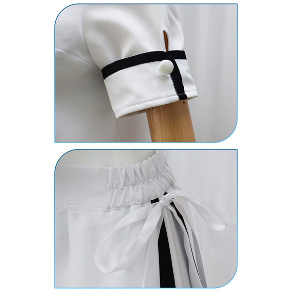 Summer Pockets 鳴瀬しろは JK制服 コスプレ衣装セット 制服 学生服風 ウィッグ コスチューム 仮装 イベント 学園祭 演劇 舞台 ステージ 撮影 学芸会 文化祭 ハロウィン コスプレ・衣装のVings