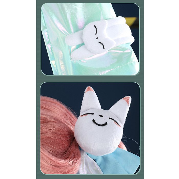 オーバーウォッチ2 Overwatch2 OW2 キリコ Kiriko 家守 霧子 コスプレ衣装 コスチューム ウィッグ 追加可 cosplay イベント 演出服 アニメ 変装 仮装 ハロウィン 学園祭 文化祭 学芸会 コスプレ・衣装のVings