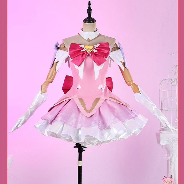 オーバーウォッチ2 Overwatch2 OW2 ジュノ Juno 魔法少女 コスプレ衣装 コスチューム ロリータ cosplay イベント 演出服 アニメ 変装 仮装 ハロウィン 学園祭 文化祭 学芸会 コスプレ・衣装のVings