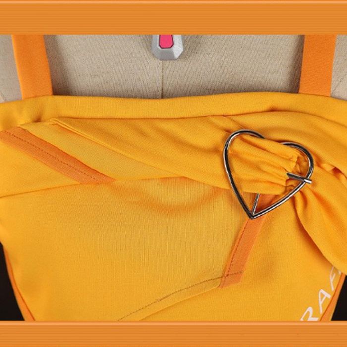 オーバーウォッチ2 Overwatch2 OW2 LE SSERAFIM マーシー Mercy コスプレ衣装 コスチューム ウィッグ 追加可 cosplay イベント 演出服 アニメ 変装 仮装 ハロウィン 学園祭 文化祭 学芸会 コスプレ・衣装のVings