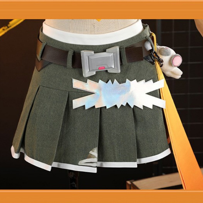 オーバーウォッチ2 Overwatch2 OW2 LE SSERAFIM マーシー Mercy コスプレ衣装 コスチューム ウィッグ 追加可 cosplay イベント 演出服 アニメ 変装 仮装 ハロウィン 学園祭 文化祭 学芸会 コスプレ・衣装のVings