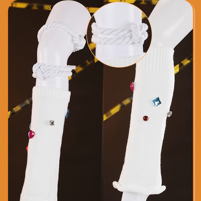 オーバーウォッチ2 Overwatch2 OW2 LE SSERAFIM マーシー Mercy コスプレ衣装 コスチューム ウィッグ 追加可 cosplay イベント 演出服 アニメ 変装 仮装 ハロウィン 学園祭 文化祭 学芸会 コスプレ・衣装のVings