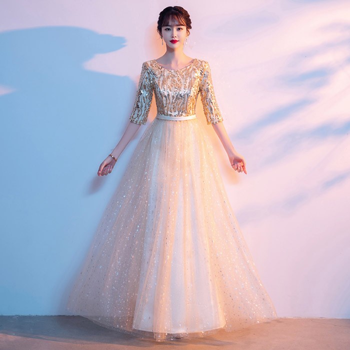 ドレス 大人 ピアノ 発表会 ロングドレス 演奏会 演奏用会ドレス 合唱団 ピアノ発表会 結婚式 高校生 パーティードレス 大きいサイズ コンクール イブニングドレス ロング丈 スパンコール キラキラ 二次会 成人式 司会 舞台衣装 お呼ばれ 披露宴 演出服 bc005n1 コスプレ・衣装のVings