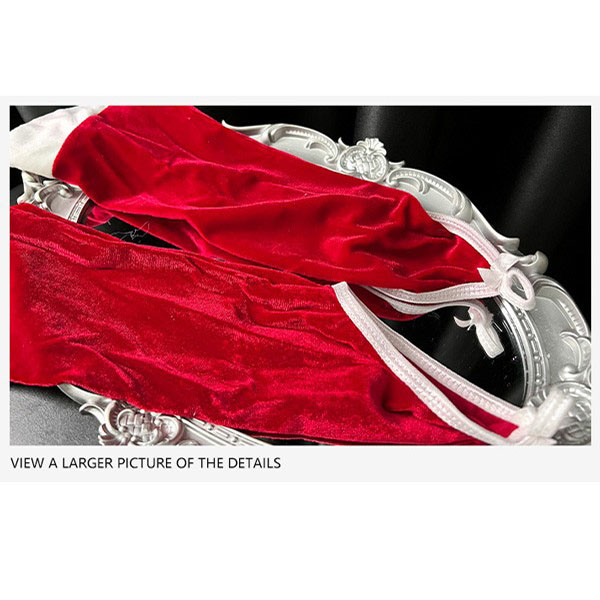 サンタ コスプレ レディース ワンピース うさ耳 Xmas クリスマス 冬 仮装 イベント 衣装 サンタ サンタクロース 赤 サンタコス エロ 可愛い コスチューム パーティ コスプレ・衣装のVings