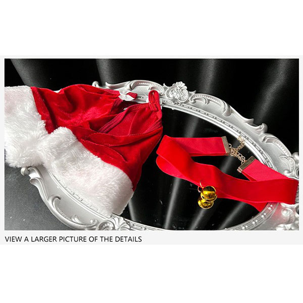 サンタ コスプレ レディース ワンピース リボン Xmas クリスマス 冬 仮装 イベント 衣装 サンタ サンタクロース 赤 サンタコス エロ 可愛い コスチューム パーティ コスプレ・衣装のVings