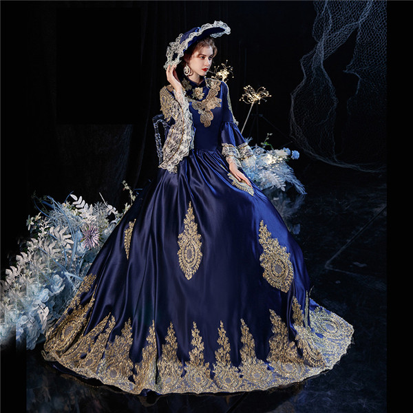 マリー・アントワネット 貴族風 宮廷 お姫様ドレス クリスマスフレア ドレス | Vings(ヴィングス)