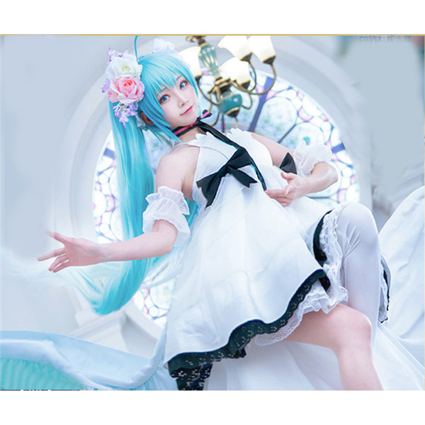 初音ミク VOCALOID MIKU WITH YOU 未来 ミク 5周年 コスプレ 衣装